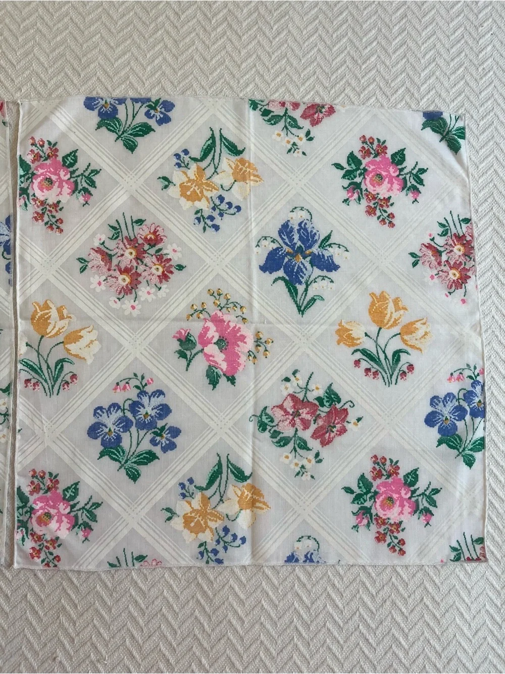 Vintage Floral Napkins